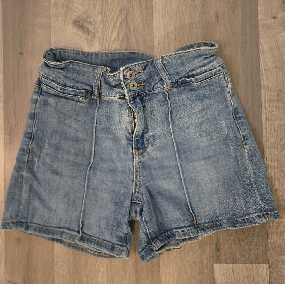 Anthropologie Light Blue Jean Shorts